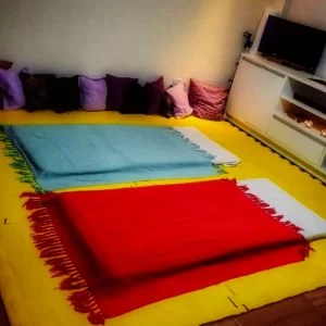 Sala para massagens em casal - Naran Terapias - Goiânia